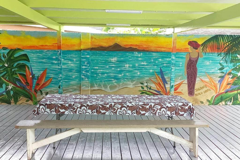 Iolana'S Beach House - Beautiful Home Punaauia  Exterior foto